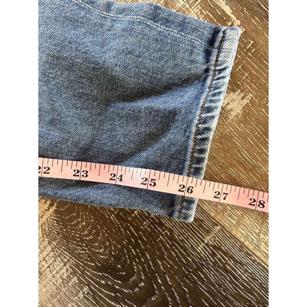 Agolde Jeans Denim Blue Medium Wash Casual Straight Leg Women's Size 32 - Picture 11 of 11